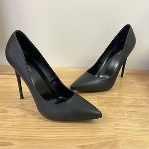 Elisabet Tang Womens 11 Pumps Pointed Toe High Heel Party Stiletto Black